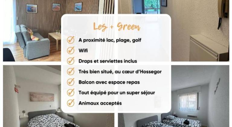 Pleasant rental apartment | Beach nearby | Pets are welcome in Soorts-Hossegor