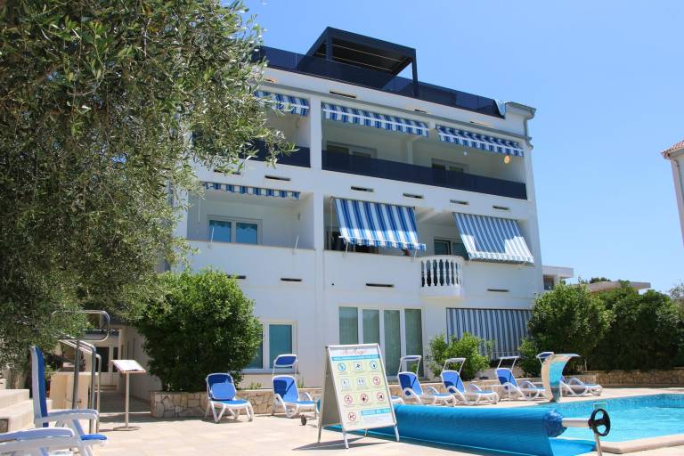Nice apartment with pool | Sea view | Beach nearby | Pet-friendly in Senj