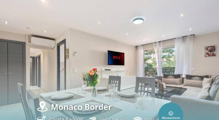 Fully equipped apartment | Pets are welcome in Roquebrune-Cap-Martin