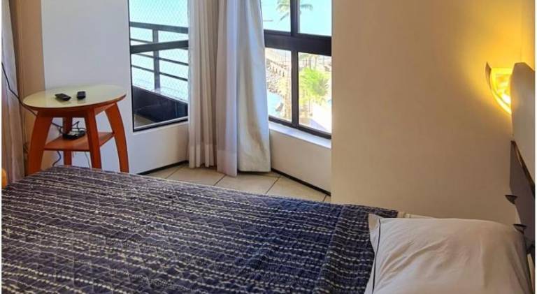 Pleasant serviced apartment with pool, sauna & terrace | Next to the beach | Pet-friendly in Fortaleza