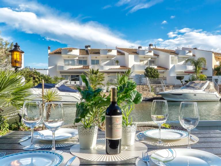 Ferienhaus in Empuriabrava, Castelló d'Empúries f&uuml;r max. 6 Personen