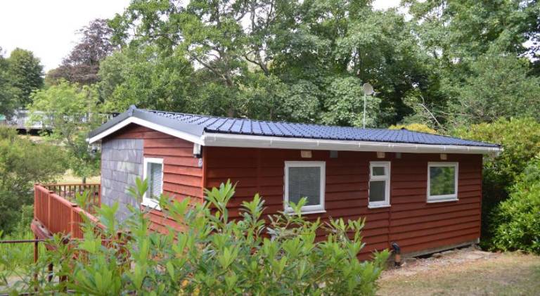 Chalet with pool in Caernarfon
