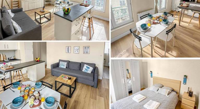 Apartment with 2 rooms for 5 persons in Montreuil