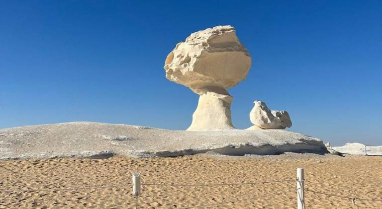 White Desert Safari With Camping in Al Bawiti