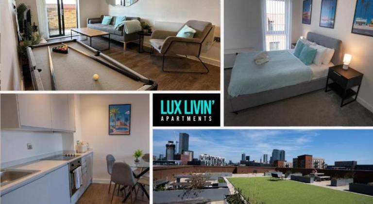 Apartment with 2 rooms for 8 persons in Salford