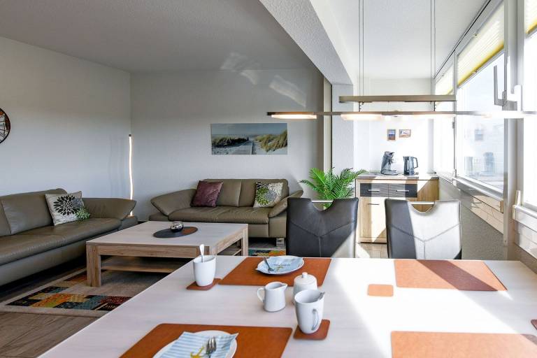 SA05 Strandnahe Ferienwohnung mit Meerblick, Pool & Sauna, 4 Personen in Cuxhaven