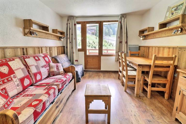 Holiday apartment with 1 room for 4 persons in Courchevel