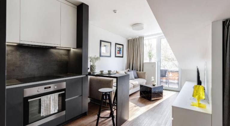 Rental apartment with 1 room for 4 persons in Kaunas
