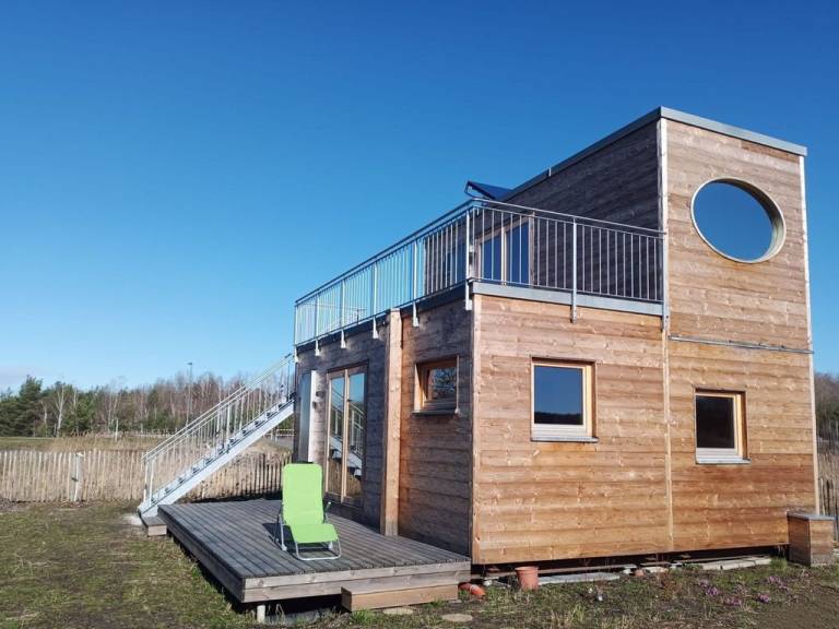 Holzhaus am Bergheider See