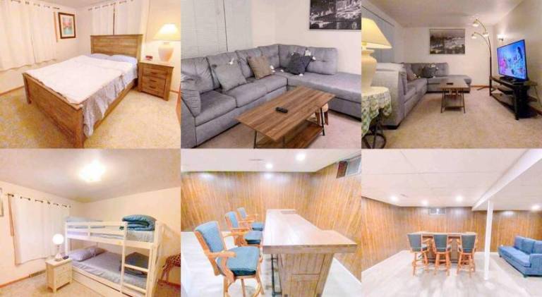 Vacation home with 3 rooms for 6 persons in Stevens Point, WI