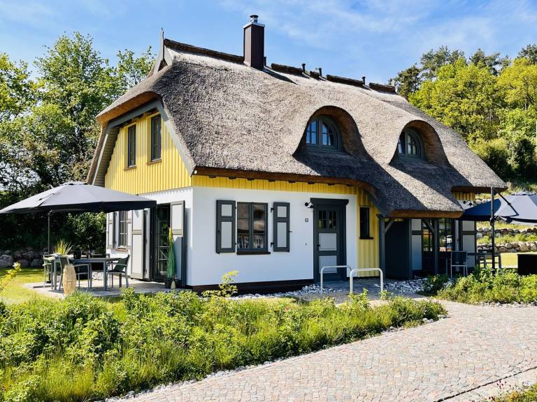 Neu gebaut, modern, exklusiv – das beschreibt das Feriendorf Klein Stresow in Putbus