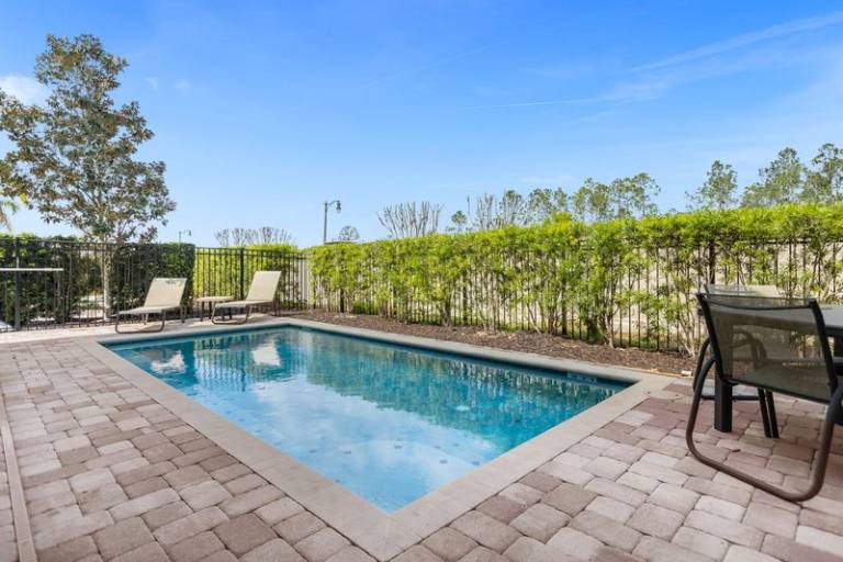 Villa with garden, private pool & BBQ in Osceola, FL