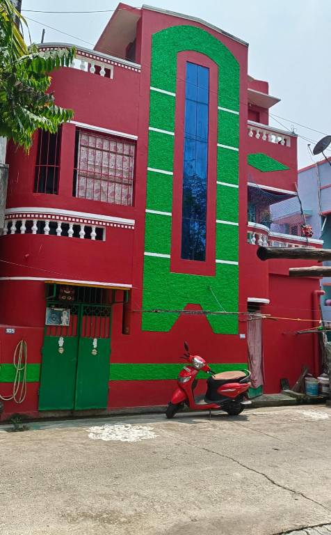 Apartment with terrace & yard in Puducherry