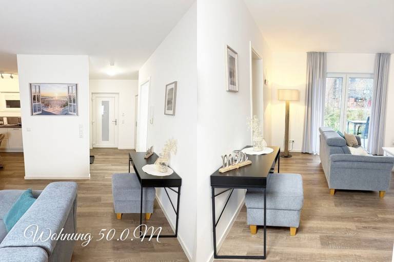 Moderne, hochwertige Ferienwohnung, Erdgeschoss, Sauna, Terrasse, strandnah — photo 3