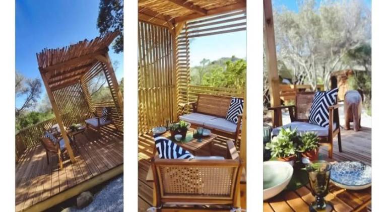 Glamping luxe entre mer et maquis in Ajaccio