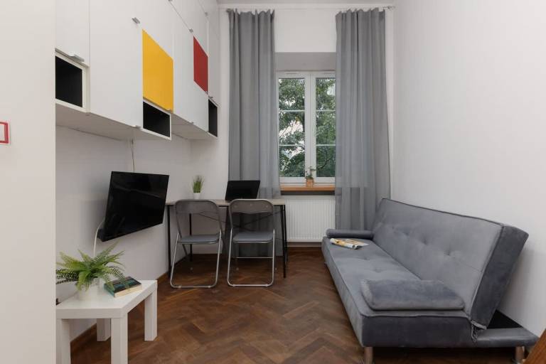Studio for 3 persons in Warsaw