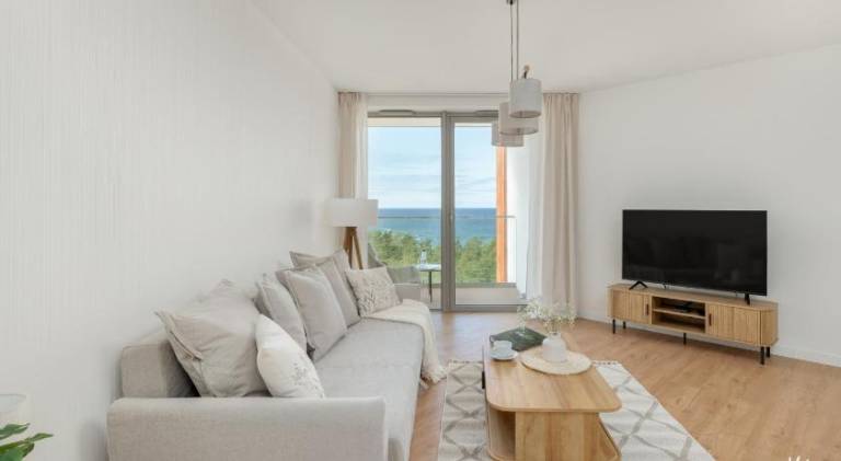 Holiday apartment with sauna, pool & jacuzzi in Rewal