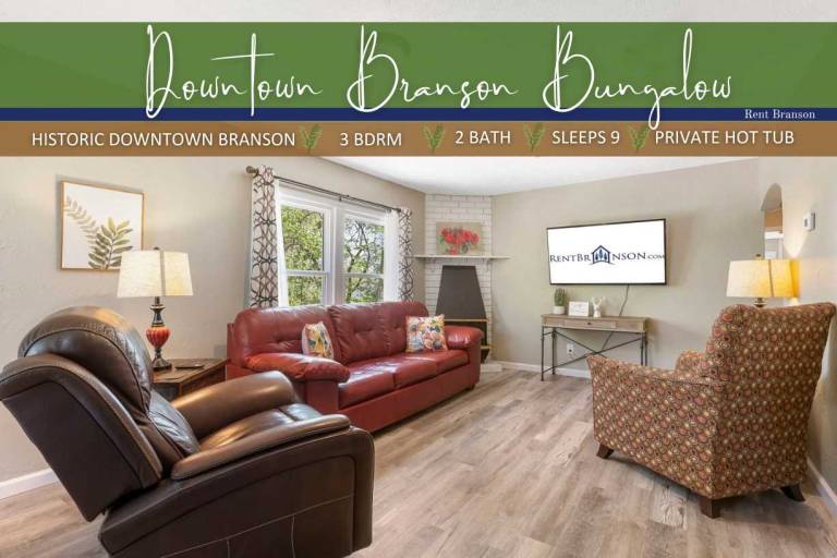 Historic Downtown Bungalow Near Branson Landing with Private Hot Tub & Free Tickets — photo 4