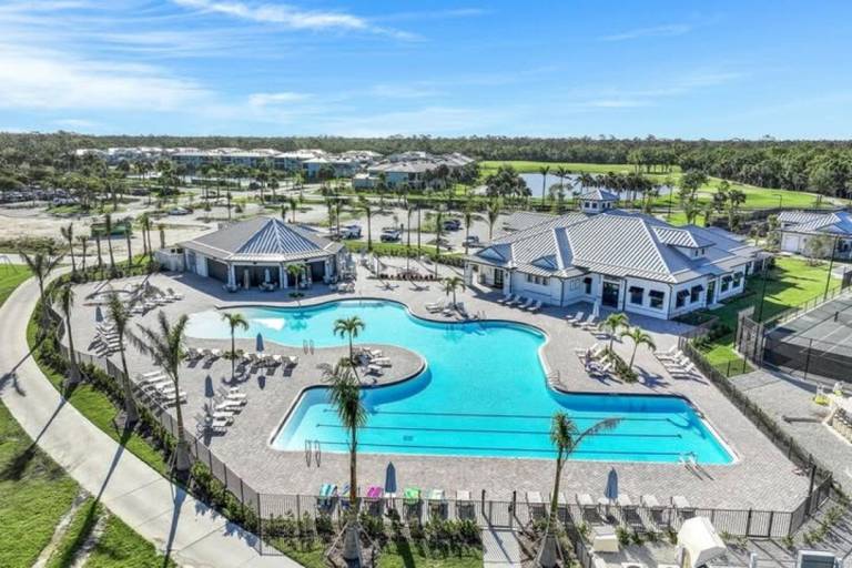 Condo with private pool, hot tub & yard | Water view in Punta Gorda, FL