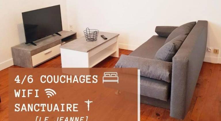 4/6 couchages, Wifi, sanctuaire in Lourdes
