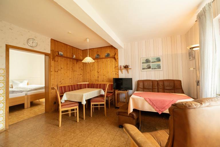 Appartement Fewo Dusche oder Bad WC 1 Schlafraum