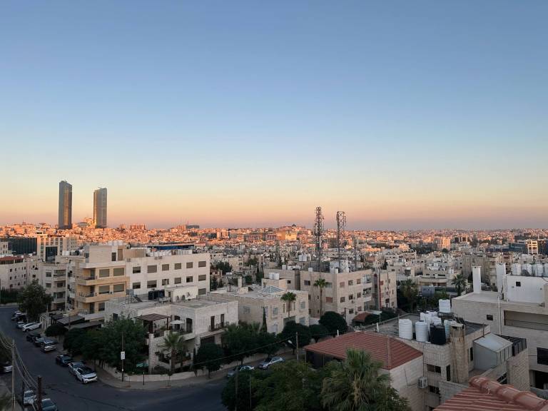 7 Kreis 1 Zimmer Wohnung Amman sch&ouml;ne Aussicht