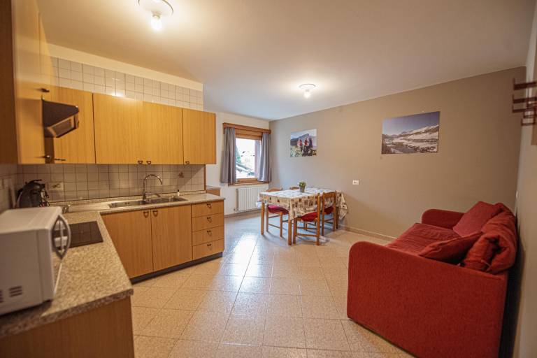 Holiday apartment with 1 room for 4 persons in Livigno