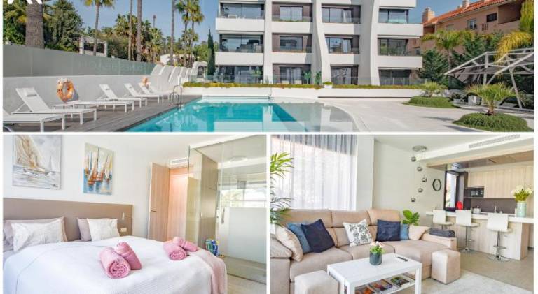 Rental apartment with pool in Marbella