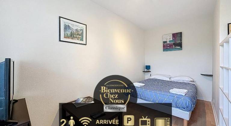 Holiday apartment with 1 room for 3 persons in Aubiere