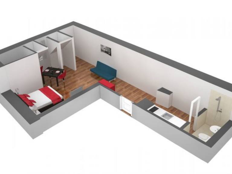 Holiday apartment with 1 room for 4 persons — photo 3