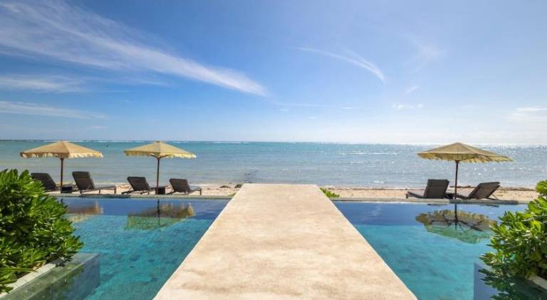 Beachfront 2BR Condo in Bahia Tankah, Tulum in Bacalar
