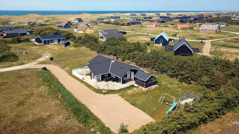 Ferienhaus mit Hund in Vrist Strand f&uuml;r max. 6 Personen