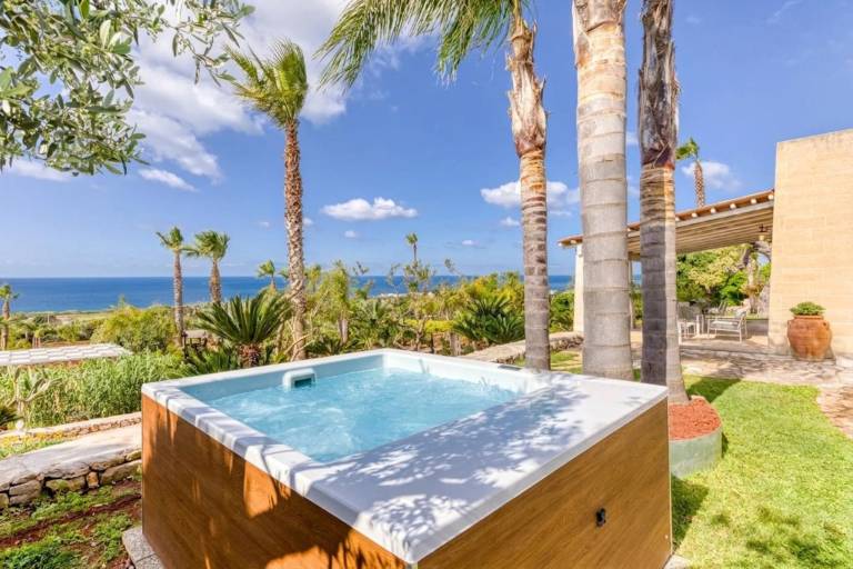 Ferienhaus in Salve, Marina di Pescoluse f&uuml;r max. 6 Personen