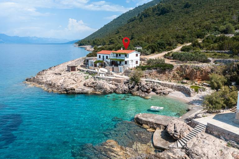 Ferienwohnung in Gdinj, Bogomolje, Kroatien f&uuml;r max. 4 Personen