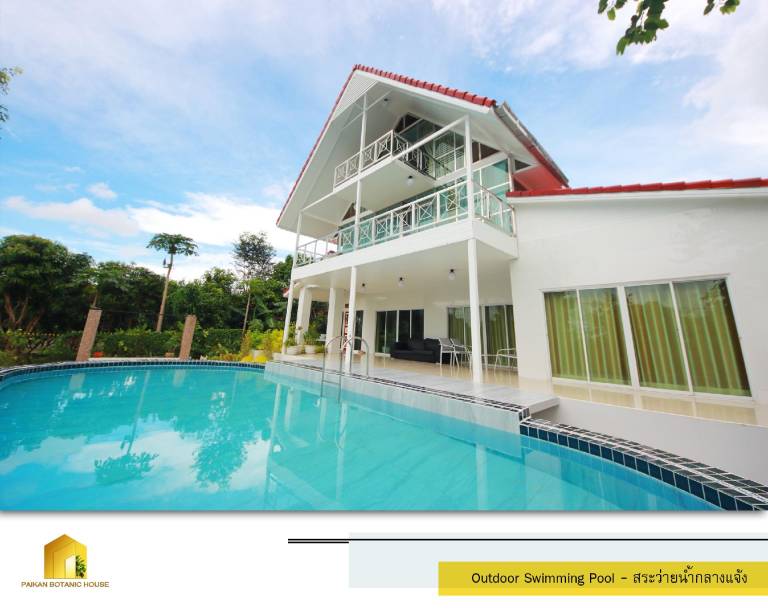 Villa with grill, pool & yard | Suitable for remote work | Pets allowed in Sattahip