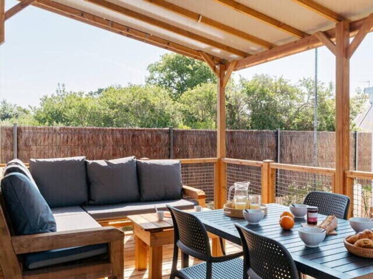 Mobile home with terrace & pool — photo 5