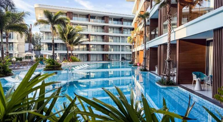 Rental apartment with pool in Sa Khu