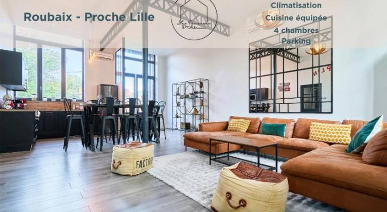 Holiday apartment | Pets are welcome in Roubaix