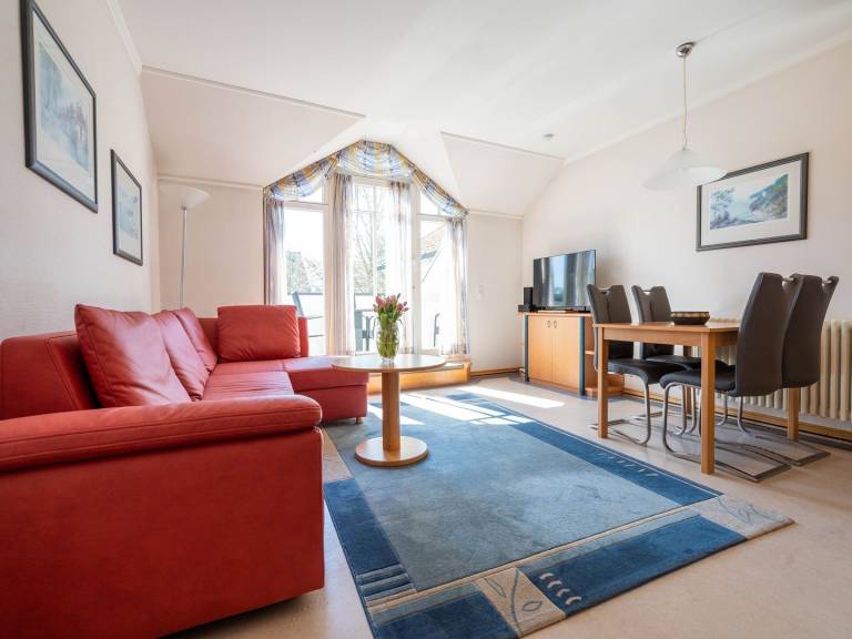Komfort Ferienwohnung mit 1 Schlafzimmer und Balkon im Dachgeschoss in Binz