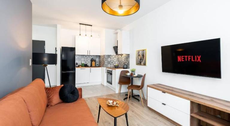 Kairos Apartments -Tower II Premium - darmowy parking, silownia, sauna - scisle centrum in Katowice