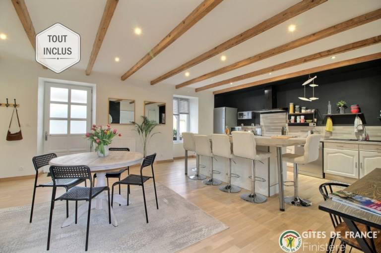 Ferienhaus in Plouezoc'h, Carantec f&uuml;r max. 6 Personen am Atlantik