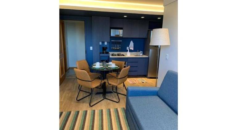 Apartment with grill & pool in Natal