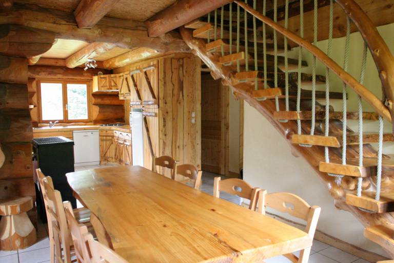 Beau Chalet rondins 130 m² à La Bresse, wifi, tout équipé, proche domaine skiable — photo 5
