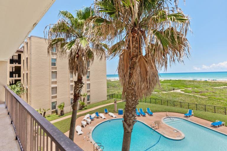 Condo with private pool in South Padre Island, TX