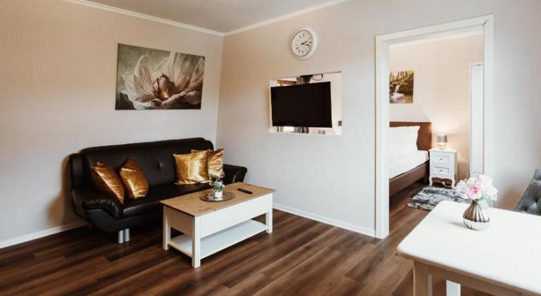 Nice holiday apartment with terrace | Pets allowed in Quedlinburg