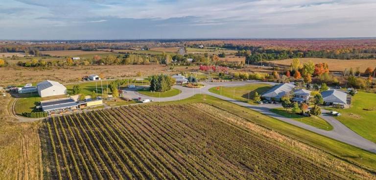 Huff Estates Inn & Winery in Prince Edward, ON