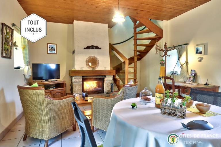 Ferienhaus in Douarnenez f&uuml;r max. 2 Personen am Atlantik