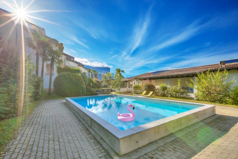 Miralago Lakeview Morcote With Pool