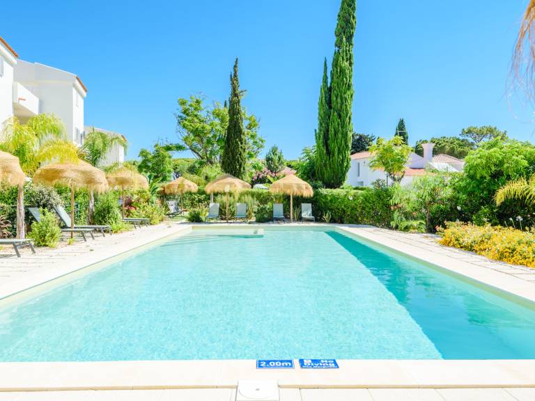 Ferienwohnung in Quarteira, Vale de Lobo f&uuml;r max. 2 Personen am Atlantik