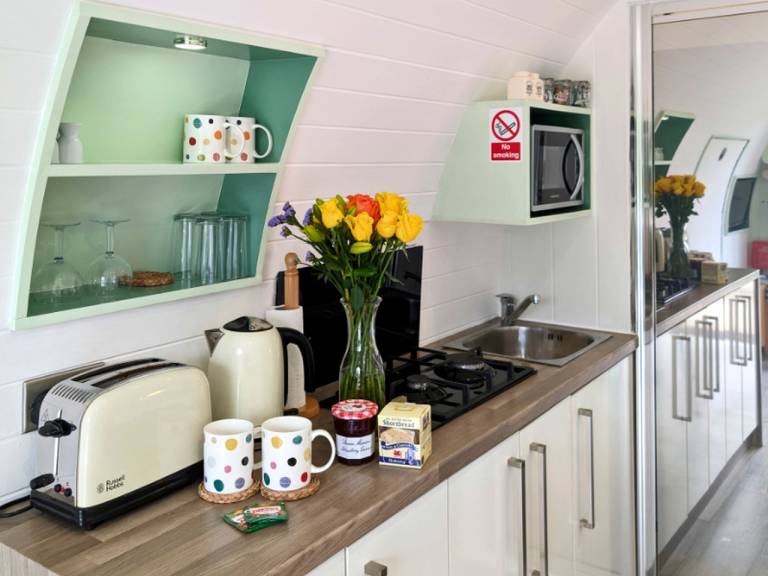Wonderful Wales Glamping Experience in this Riverside Pod Rental for Two — photo 3